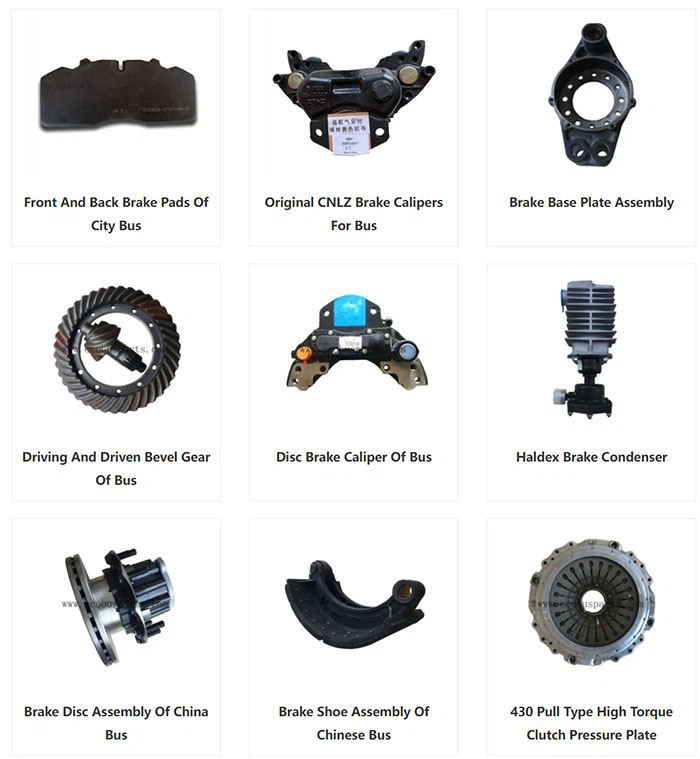 Chinese brand bus brake system components